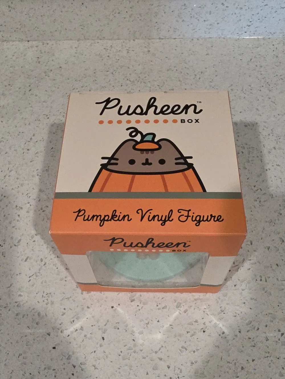 Pusheen Pumpkin Vinyl Figure, Limited Edition Fall 2025 Box, Halloween Cat